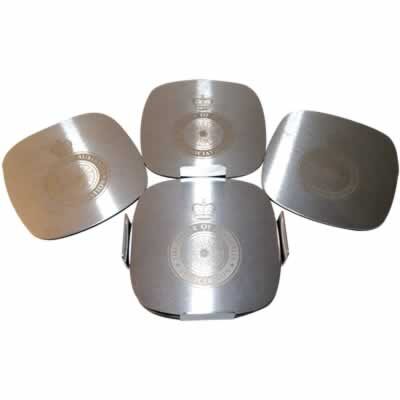 metal drink coasters metal drink coasters set of 4 the order australia association metal drink coasters metal drink coasters set of 4 the order australia association